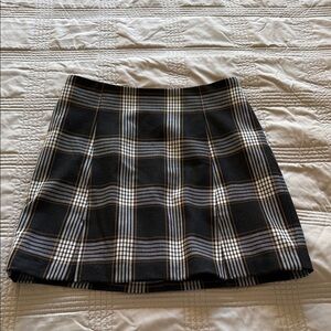 Aritzia Plaid Mini Skirt